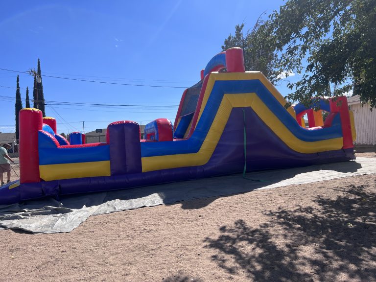 Large Obstacle Course in High Desert