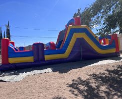 Large Obstacle Course in High Desert